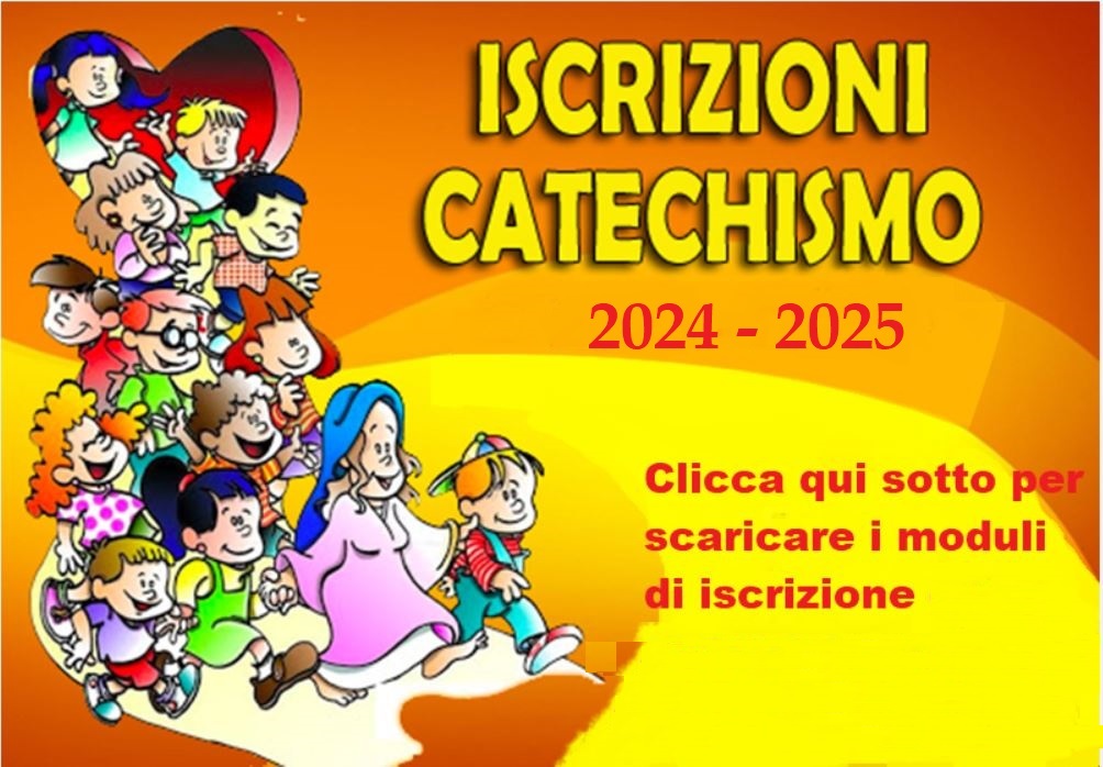 Iscrizione Catechesmo 20/21